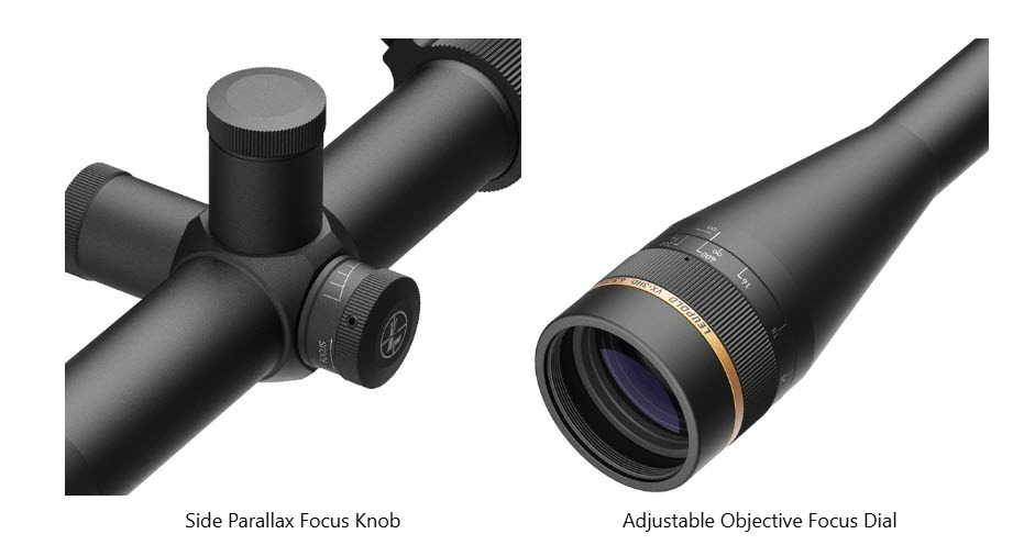 Side Parallax / Adjustable Objective Dial Side Parallax / Adjustable Objective Dial